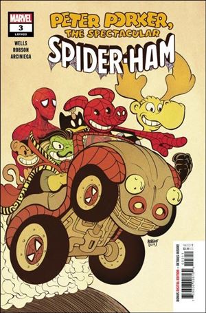 Spider-Ham issue 3 Will Robson Cover