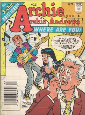 Archie…Archie Andrews, Where Are You Comics Digest Magazine issue 97