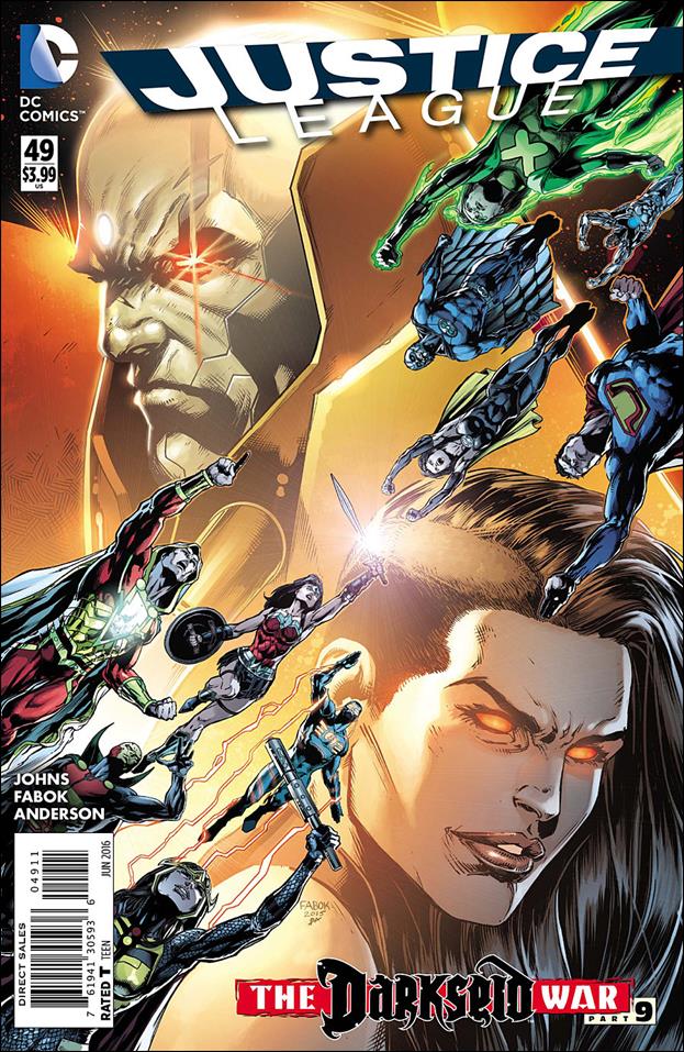 Justice League (2011) issue 49 Jason Fabok Cover