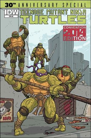 Teenage Mutant Ninja Turtles 30th Anniversary Special issue nn-H Nick Pitarra Convention Cover 1/300