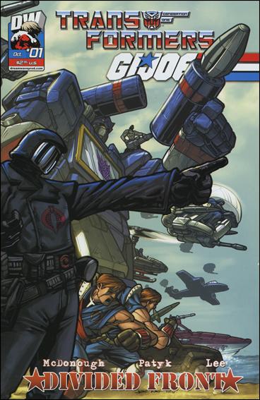 Transformers/G.I. Joe: Divided Front issue 1 Decepticons & Cobra Wraparound Cover
