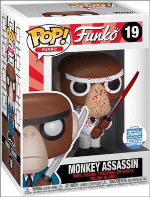 POP! Funko - Fantastik Plastik figure 19-B Monkey Assassin (Bloody) Funko Shop Exclusive