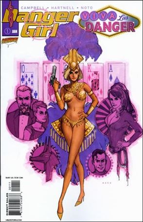 Danger Girl: Viva Las Danger issue 1-B Phil Noto Cover