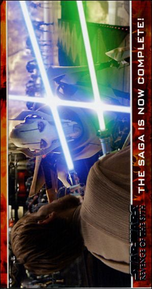 Star Wars: Revenge of the Sith Widevision (Promo) card P1 The Saga is Now Complete!