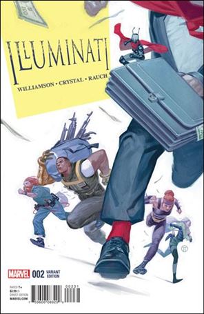 Illuminati  issue 2-B Julian Totino Tedesco 1:25 Cover