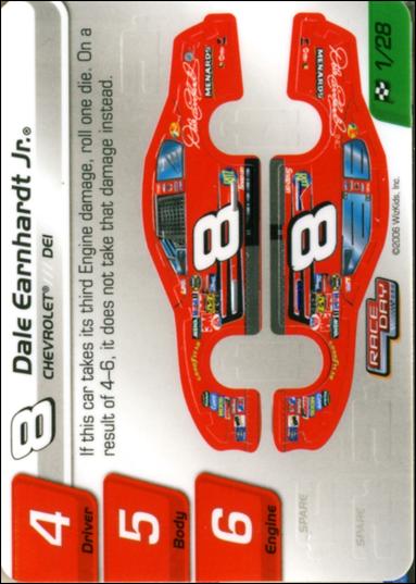 NASCAR Race Day 2006 Series 1 (Base Set) card 1.1 Dale Earnhardt Jr.