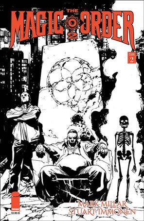 Magic Order 2 issue 2-B Stuart Immonen Black & White Cover