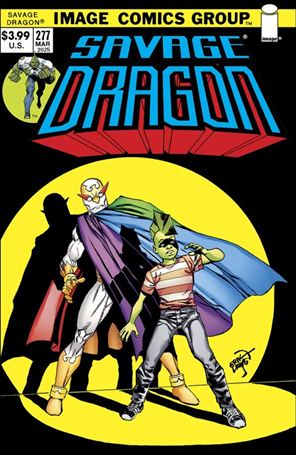 Savage Dragon (1993) issue 277-B Erik Larson 70's Cover