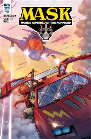 M.A.S.K.: Mobile Armored Strike Kommand Annual issue 1 Andrew Griffith Cover