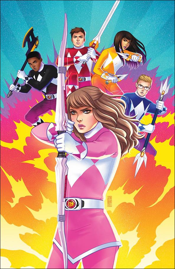 Mighty Morphin Power Rangers Pink issue 6-C Jen Bartel Cover