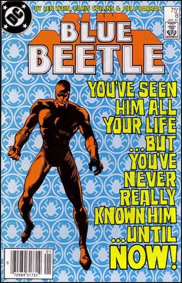 Blue Beetle (1986) issue 8-B Newsstand Cover