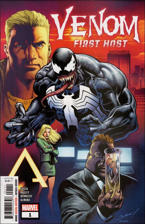 Venom: First Host issue 1 Mark Bagley Cover