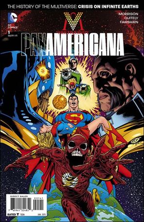 Multiversity: Pax Americana issue 1-D Patrick Gleason 1:50 History of Multiverse Cover