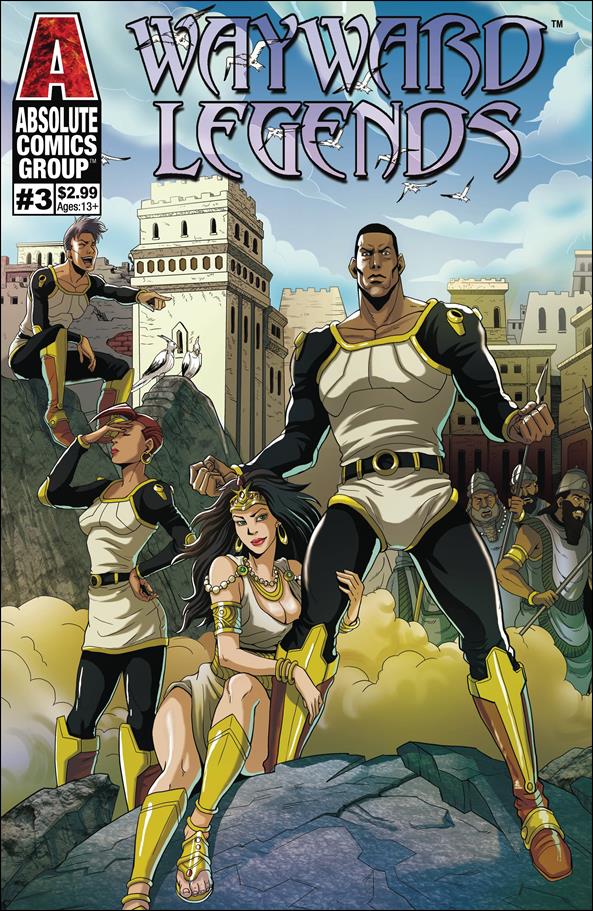 Wayward Legends issue 3 Weilin Yang Cover