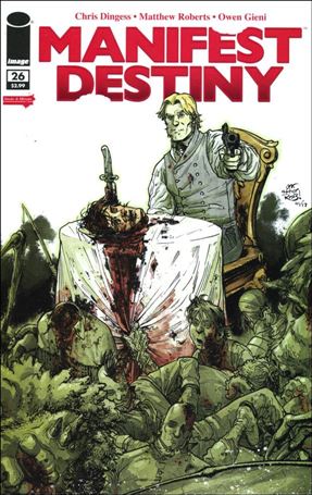 Manifest Destiny issue 26-B Image Tribute Cover