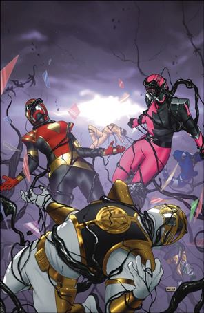 Mighty Morphin Power Rangers issue 114-E Taurin Clarke 1:25 Virgin Cover