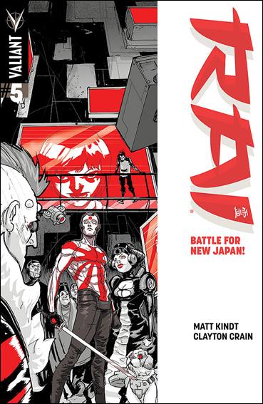 Rai (2014) issue 5-C Riley Rossmo Cover