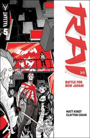 Rai (2014) issue 5-C Riley Rossmo Cover
