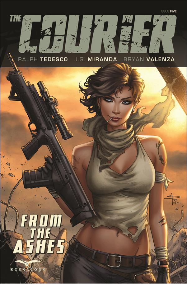 Courier: From the Ashes issue 5-C Sabine Rich Cover