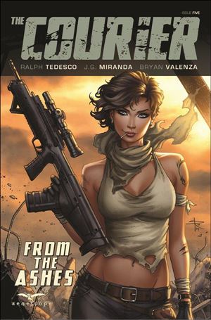 Courier: From the Ashes issue 5-C Sabine Rich Cover