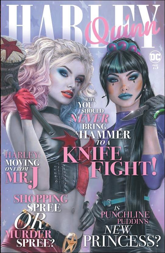 Harley Quinn (2016) issue 75-O Natali Sanders East Side Comics Cover