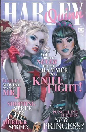 Harley Quinn (2016) issue 75-O Natali Sanders East Side Comics Cover