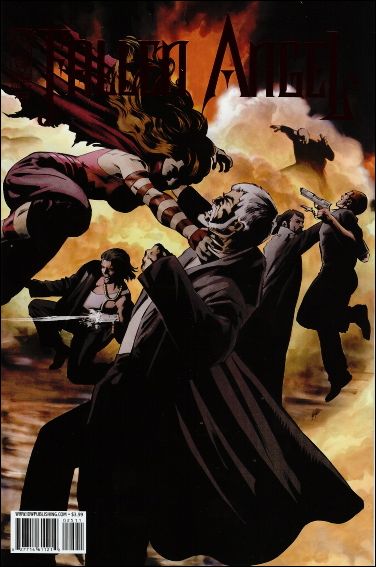 Fallen Angel (2005) issue 25 J.K. Woodward Color Wraparound Cover