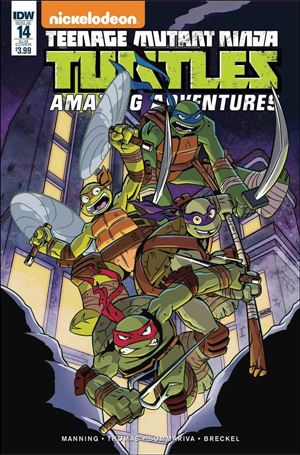 Teenage Mutant Ninja Turtles Amazing Adventures issue 14-B Ryan Jampole Cover