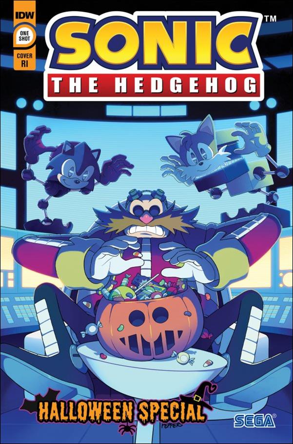 Sonic the Hedgehog: Halloween Special issue 1-D Jamal Peppers 1:25 Cover