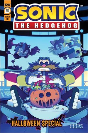 Sonic the Hedgehog: Halloween Special issue 1-D Jamal Peppers 1:25 Cover