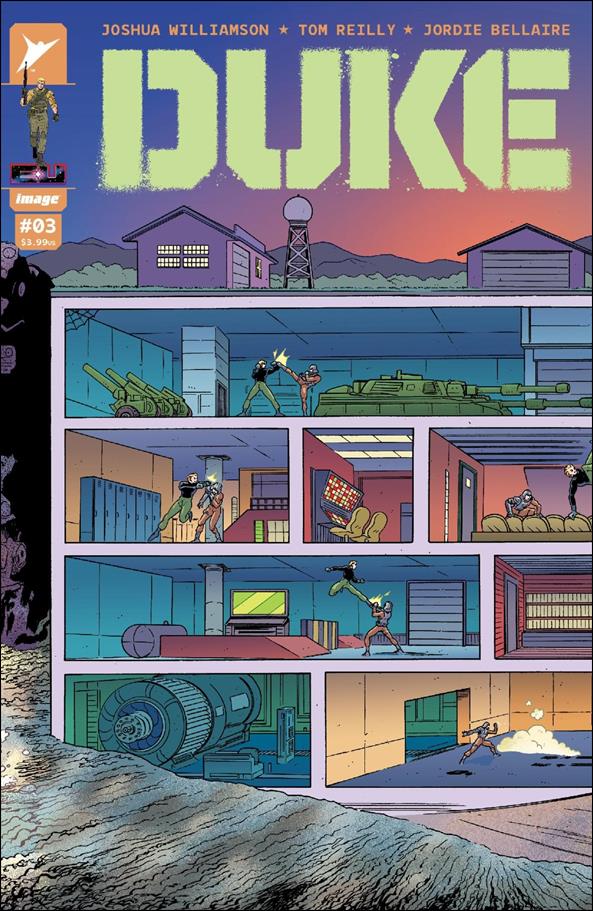 Duke (2023) issue 3-C Tyler Boss 1:10 Connecting Cover