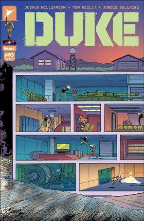 Duke (2023) issue 3-C Tyler Boss 1:10 Connecting Cover