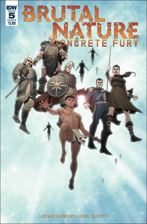 Brutal Nature: Concrete Fury  issue 5-B Ariel Olivetti Subscription Cover