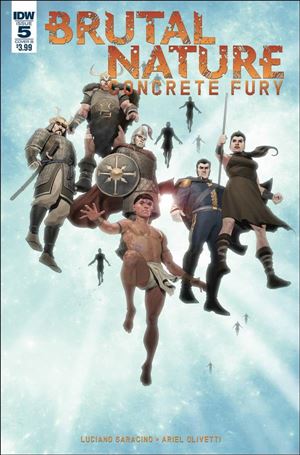 Brutal Nature: Concrete Fury  issue 5-B Ariel Olivetti Subscription Cover