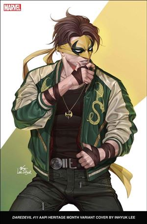 Daredevil (2022) issue 11-B InHyuk Lee Iron Fist AAPI Heritage Month Cover