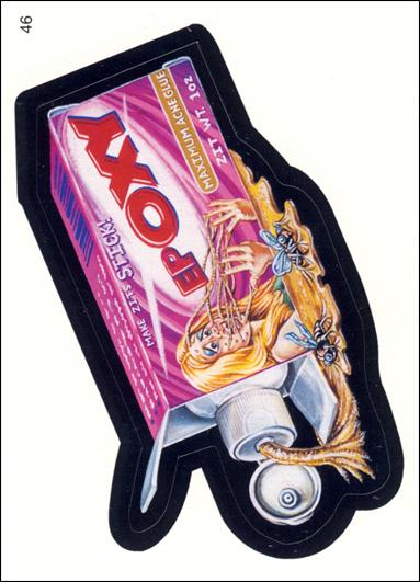 Wacky Packages All-New: Series 2 (Base Set)  card 46 Epoxy