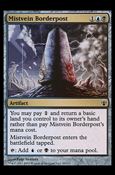 Magic the Gathering: Archenemy (Base Set) card 90 Mistvein Borderpost