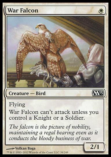 Magic the Gathering: 2013 Core Set (Base Set) card 38 War Falcon