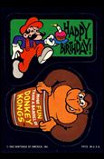 Donkey Kong (Base Set) card nn18 Happy Birthday!