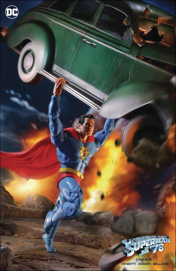Superman '78: The Metal Curtain issue 1-C Superman McFarlane Action Figure Cardstock Cover