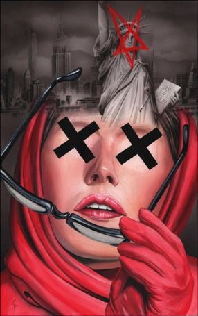 Department of Truth issue 26-E Retailer Excl. Scott Prather Virgin Cover 1/500