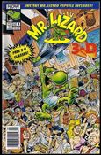 Mr. Lizard 3-D issue 1-B Polybagged w/ 3-D Glasses & Mr. Lizard Capsule
