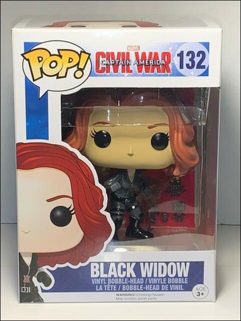 POP! Marvel figure 132 Black Widow