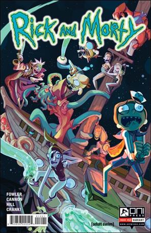 Rick and Morty (2015) issue 12-B Nicole Rodriguez Cover