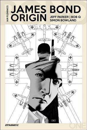 James Bond: Origin issue 1-G John Cassaday 1:10 Black & White Cover