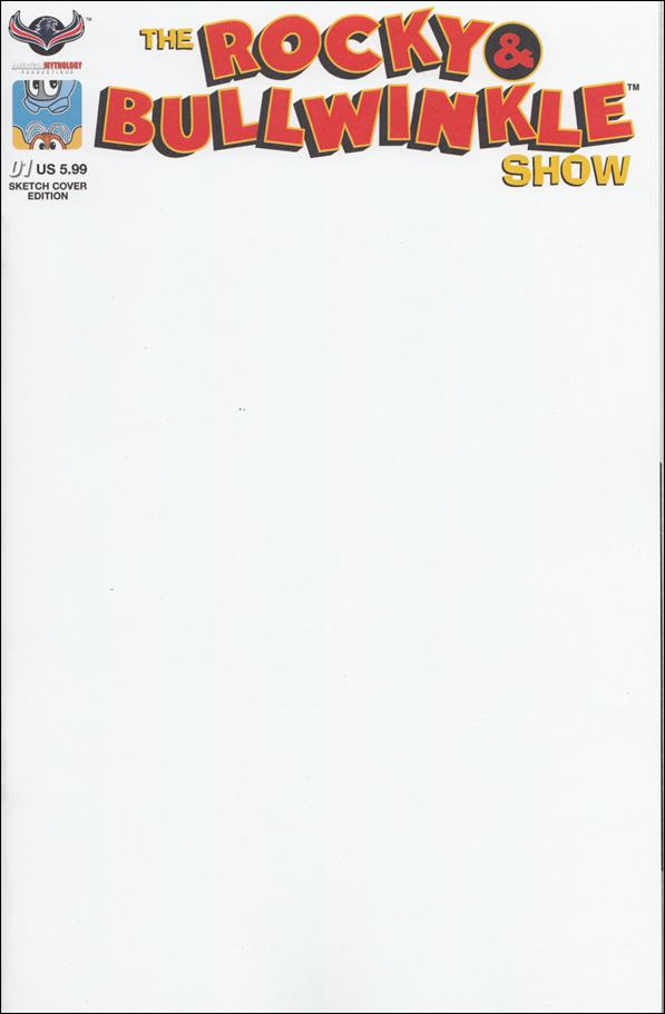 Rocky and Bullwinkle Show issue 1-E Blank Sketch Cover Edition