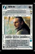 Star Wars: Tatooine Limited (Base Set) card 60 Qui-Gon Jinn (Alternate Image)