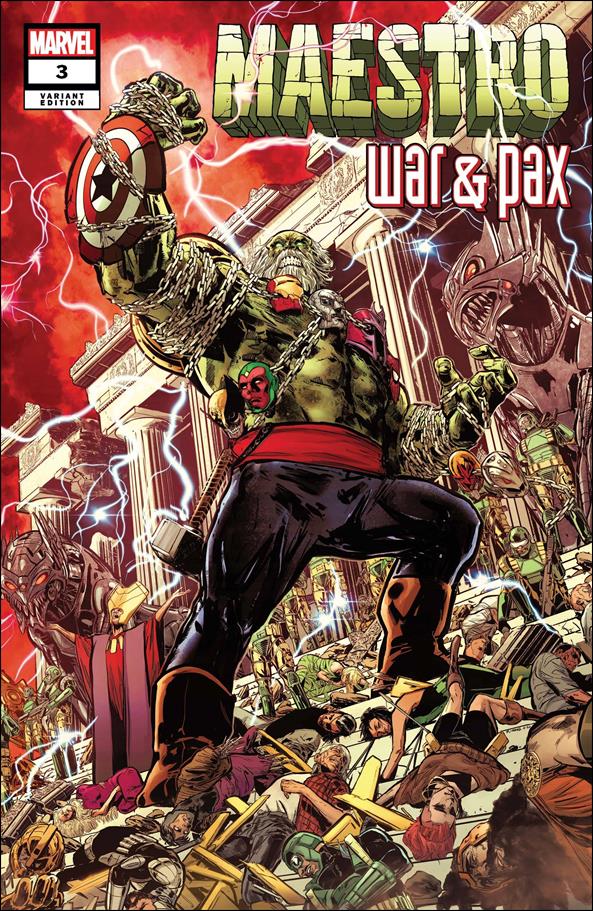 Maestro: War and Pax issue 3-B Phil Jimenez Cover