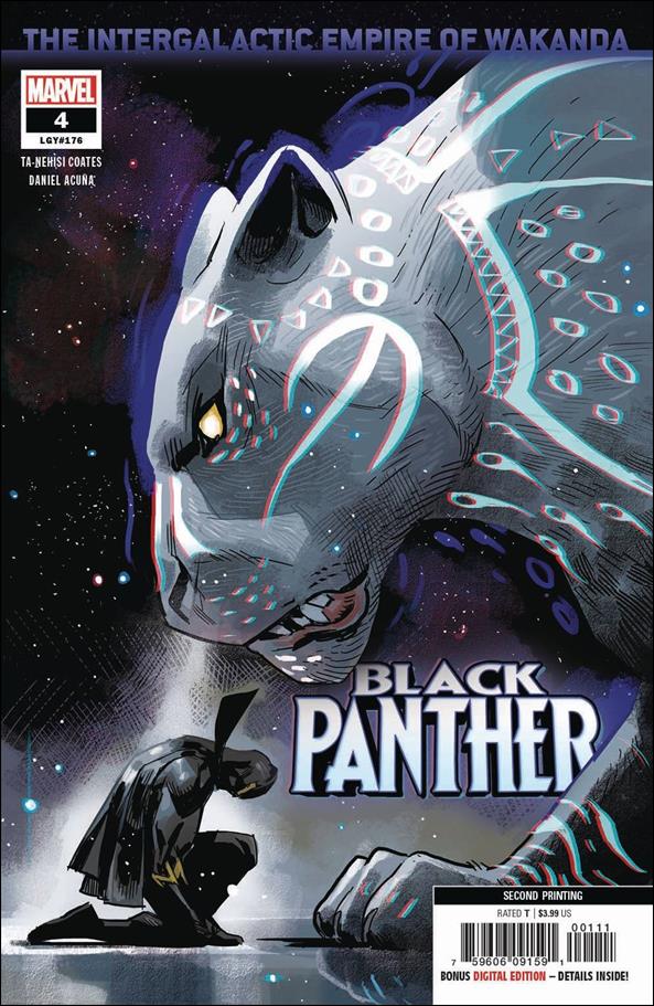 Black Panther (2018) issue 4-C Daniel Acuna Cover (2nd Printing)
