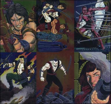 Unity (Uncut Valiant Rookies Chromium Sheet) card 1 Valiant Rookies Chromium - Uncut Sheet